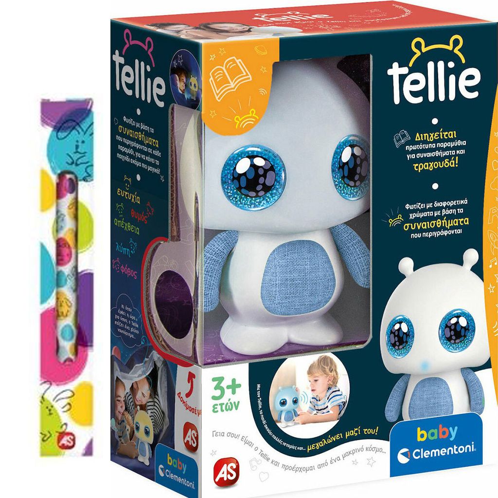 BABY CLEMENTONI ΒΡΕΦΙΚΟ ΠΑΙΧΝΙΔΙ TELLIE ΤΑ ΠΡΩΤΑ ΜΟΥ ΠΑΡΑΜΥΘΙΑ
