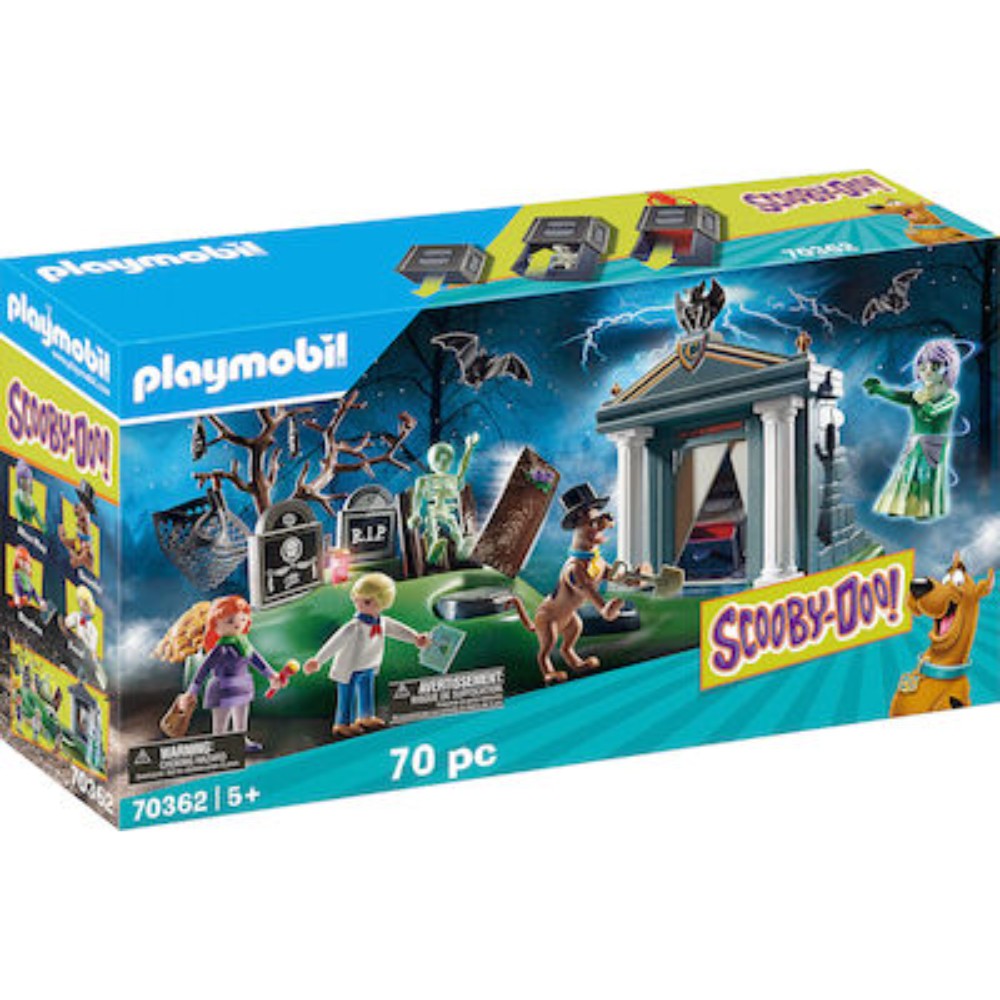 PLAYMOBIL SCOOBY-DOO ADVENTURE IN THE CEMETERY ΓΙΑ 5+ ΕΤΩΝ