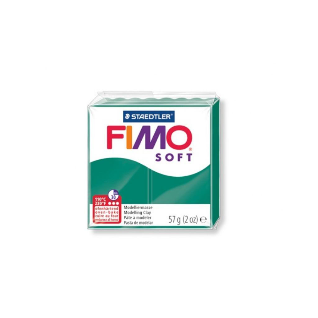 FIMO 8020-56 SOFT 57GR ΠΡΑΣΙΝΟ ΣΜΑΡΑΓΔΙ
