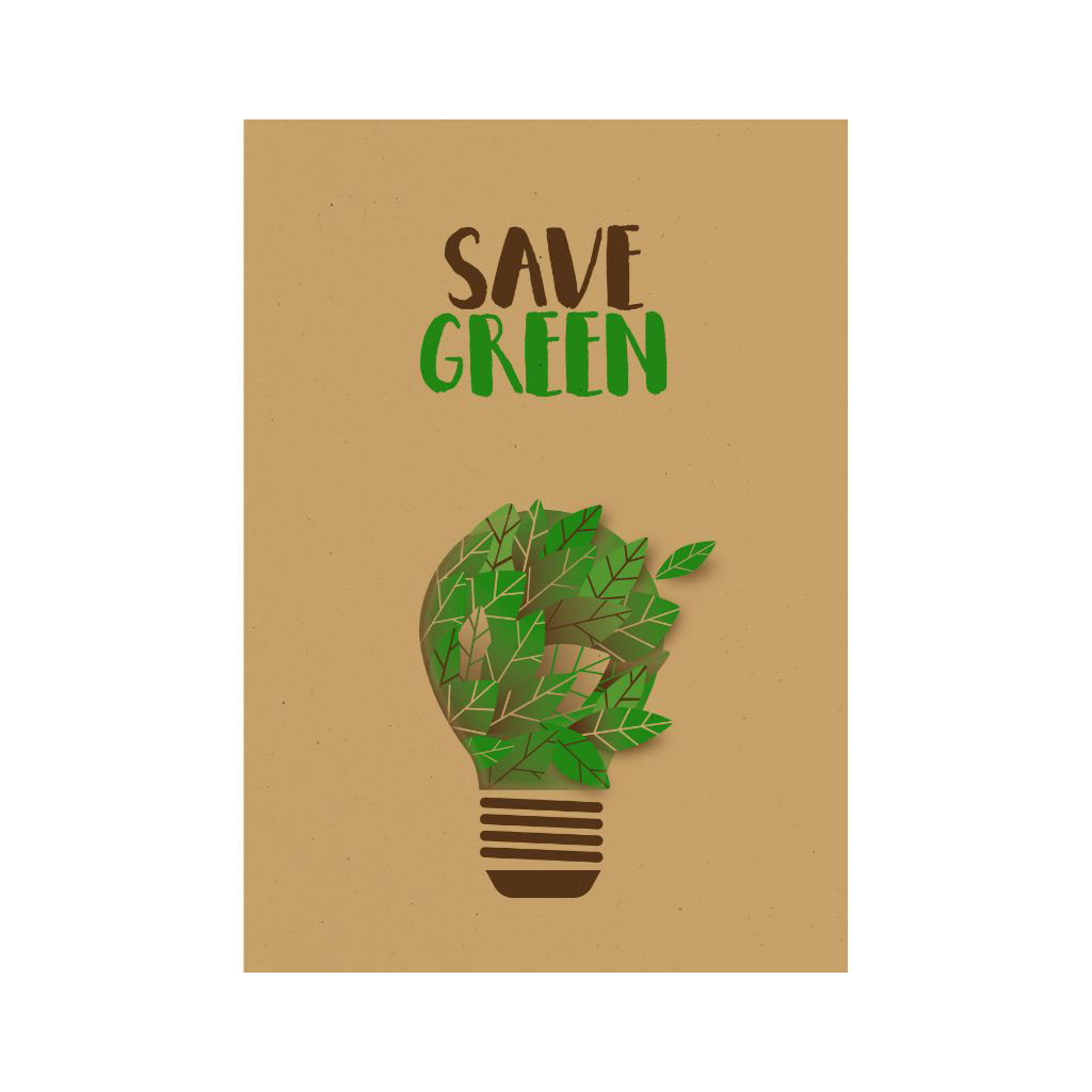 ΤΕΤΡΑΔΙΟ  GREEN  A4 3ΘΕΜ 90ΦΥΛ