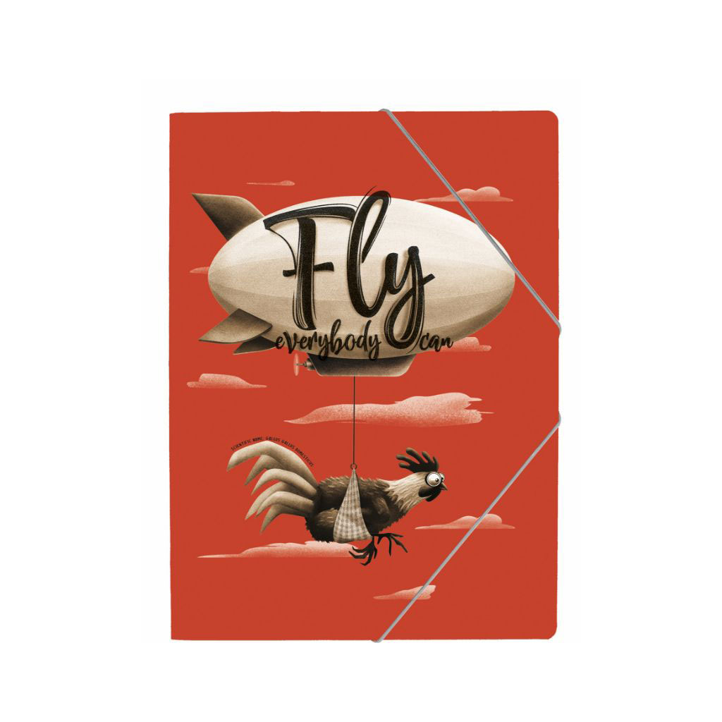 FLY ΝΤΟΣΙΕ PP ΛΑΣΤΙΧΟ A4 CHICKEN