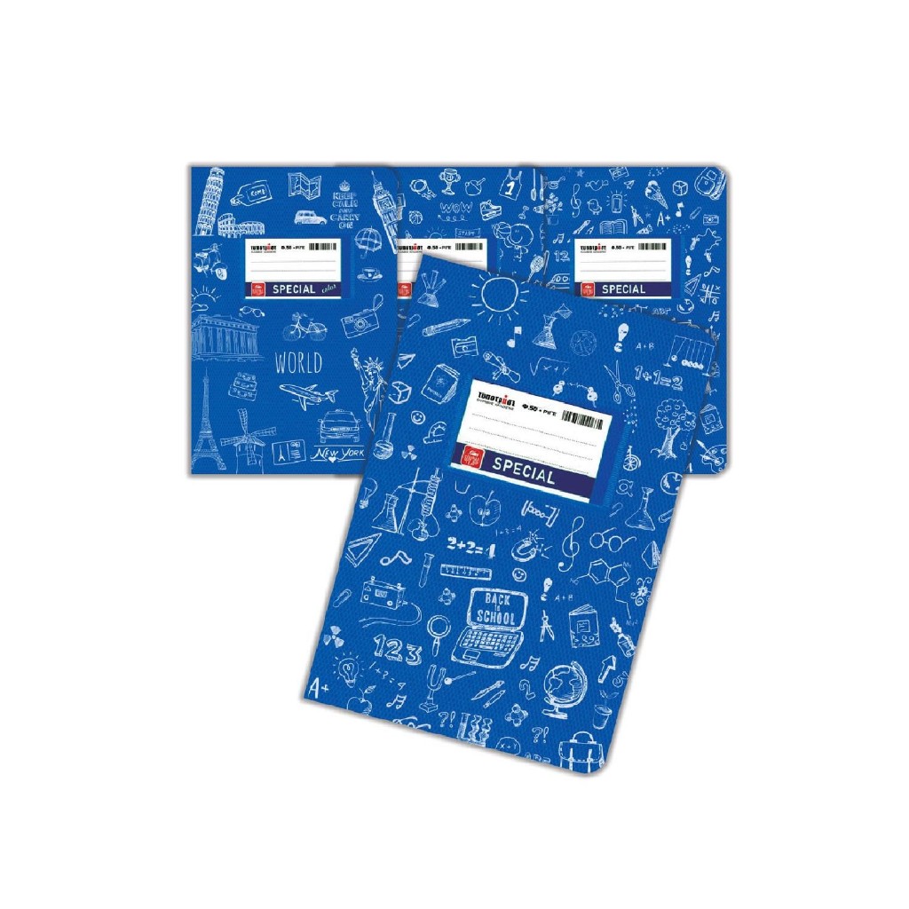 Τ.SPECIAL DOODLES  ΡΙΓΕ 17Χ25 Φ50  ΜΠΛΕ