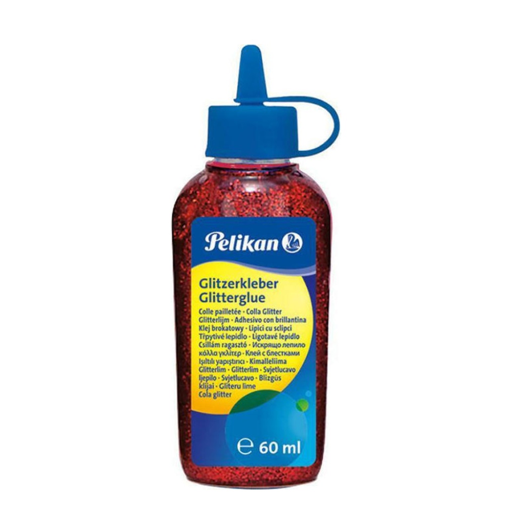 ΚΟΛΛΑ PELIKAN GLITTER GLG 60ML,ΚΟΚΚΙΝΟ
