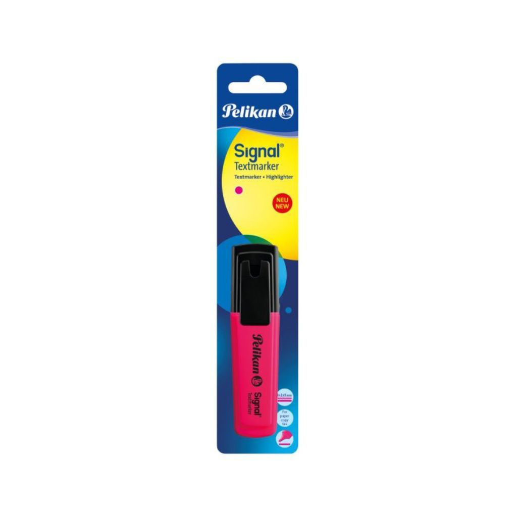 PELIKAN HIGHLIGHTER SIGNAL FLUOR.ΡΟΖ,1/B