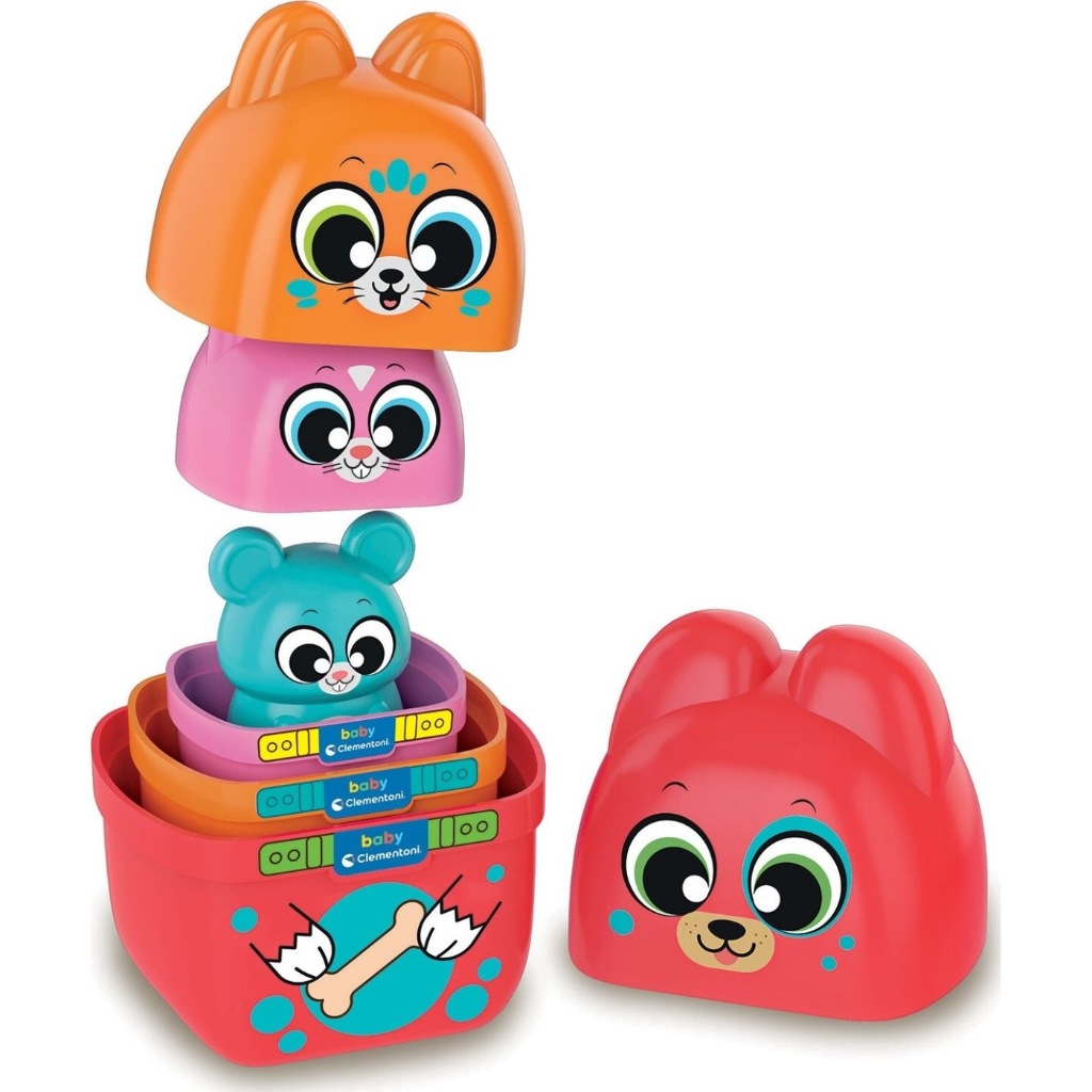 BABY CLEMENTONI ΖΩΑΚΙΑ «ΤΙ ΕΧΕΙ ΜΕΣΑ» 2 ΣΕ 1