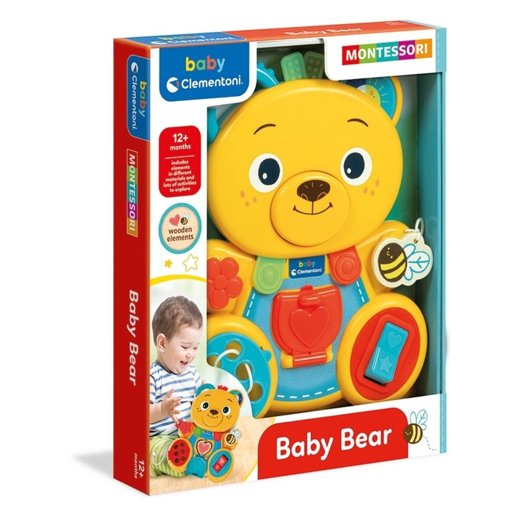 BABY CLEMENTONI ΑΡΚΟΥΔΑΚΙ ΠΙΝΑΚΑΣ ΔΡΑΣΤΗΡΙΟΤΗΤΩΝ MONTESSORI