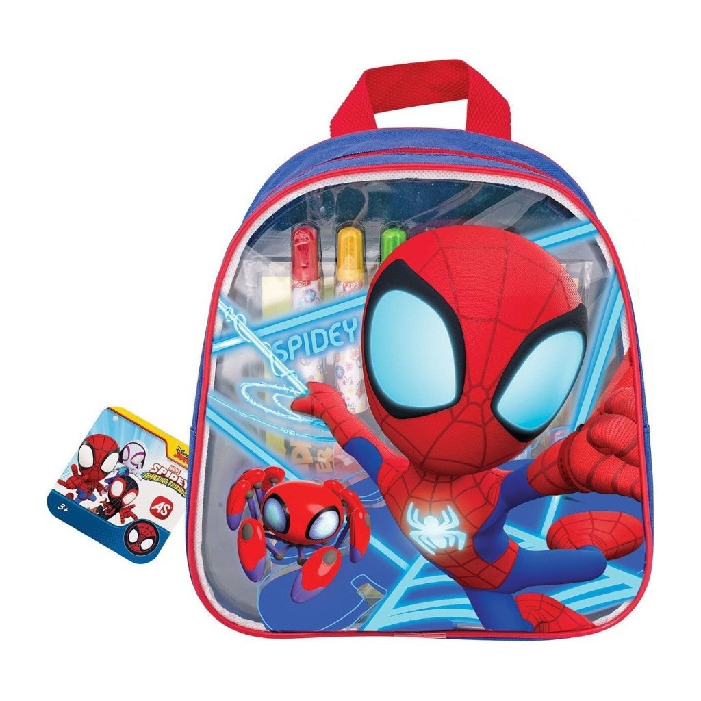 AS ART SPIDEY ΣΑΚΙΔΙΟ ΜΕ ΣΕΤ ΖΩΓΡΑΦΙΚΗΣ