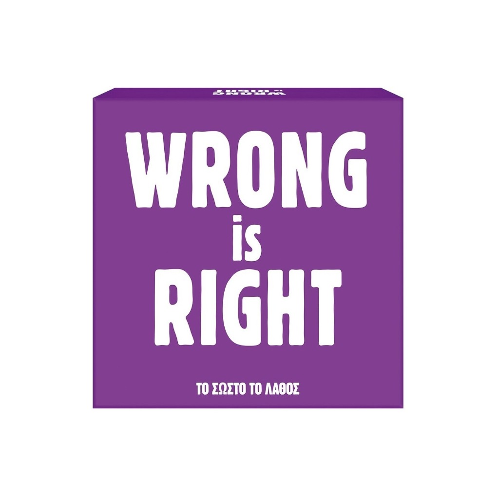 AS GAMES ΕΠΙΤΡΑΠΈΖΙΟ GIFT GAMES WRONG IS RIGHT 1040-24801