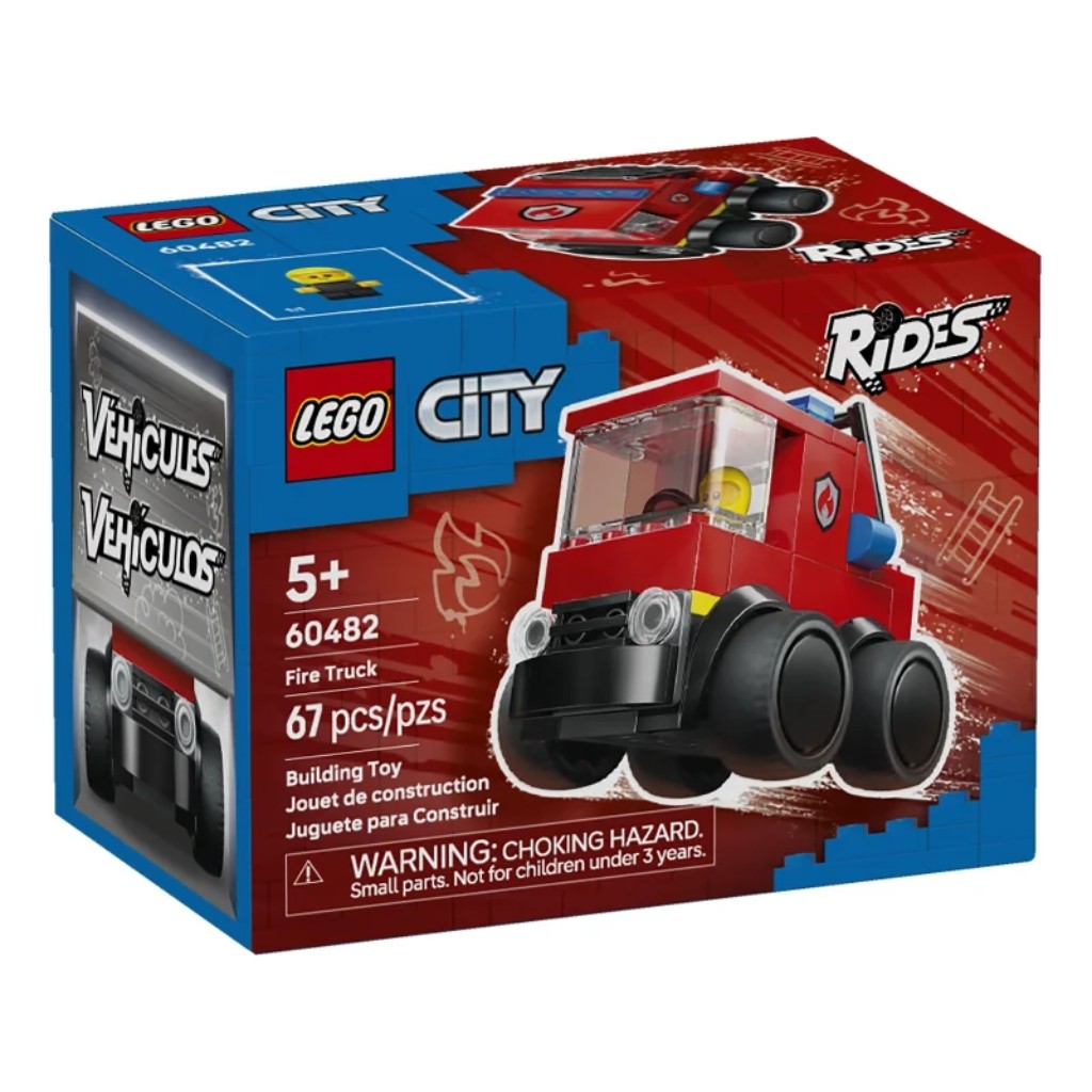 LEGO® CITY RIDES FIRE TRUCK 60482