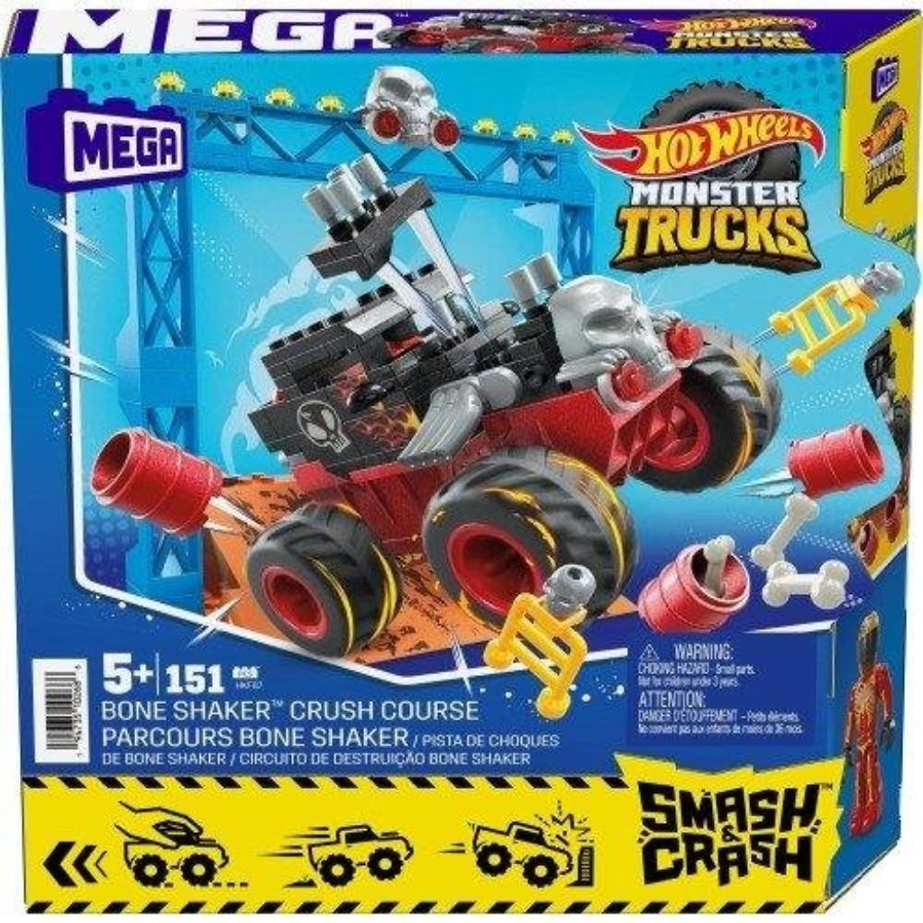 MEGA HOT WHEELS SMASH N CRASH BONE SHAKER HKF87