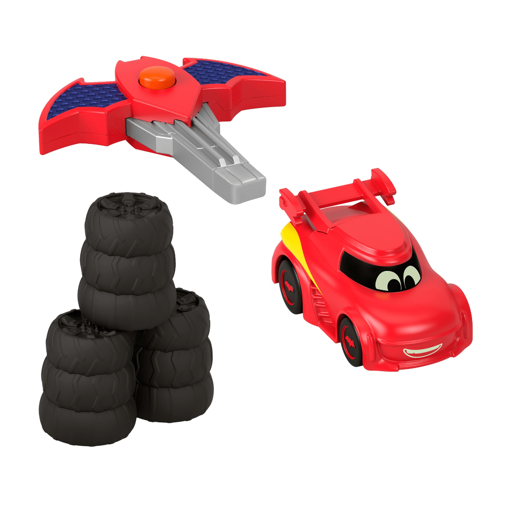 BATWHEELS ΟΧΗΜΑ ΜΕ ΑΞΕΣΟΥΑΡ (2 ΣΧΕΔΙΑ) HRJ53