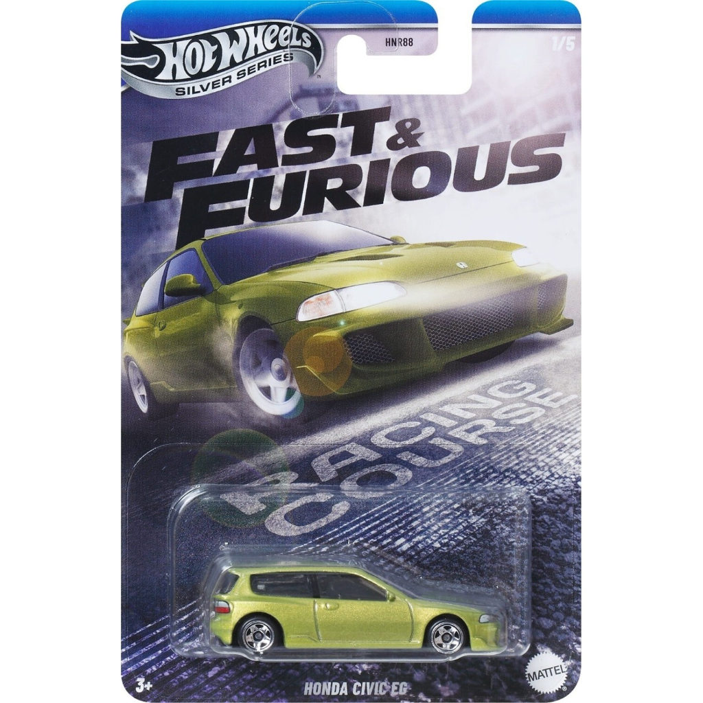 HOT WHEELS FAST AND FURIOUS HONDA CIVIC CUSTOM HNR88 / JBY39 HNR88-JBY39